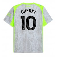 Stroje piłkarskie Manchester City Rayan Cherki #10 Koszulka Trzeciej 2025-26 Krótki Rękaw